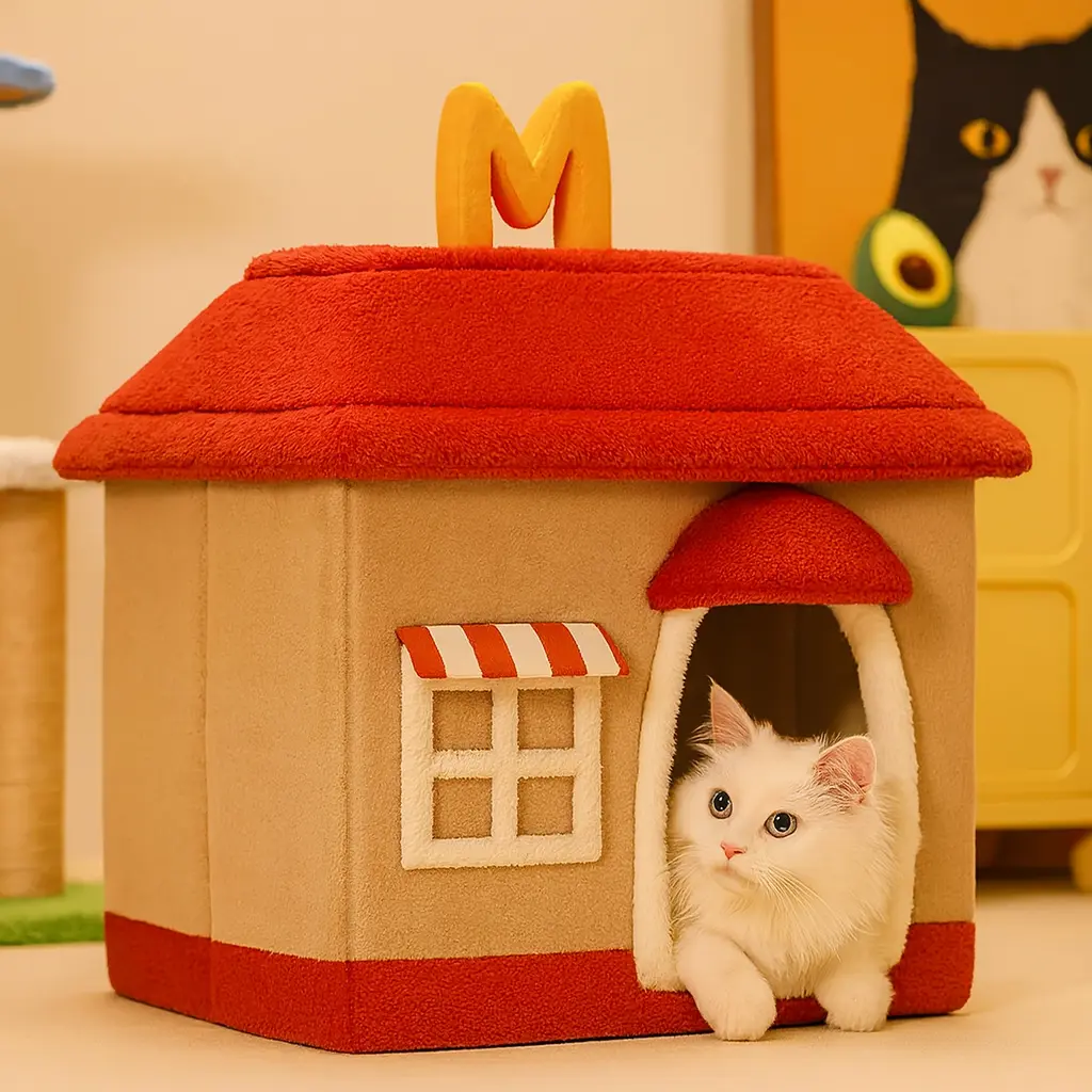 PatiYuvasi™ Miadanglao Sıcak Ev Kedi Yatağı patiyuvasi