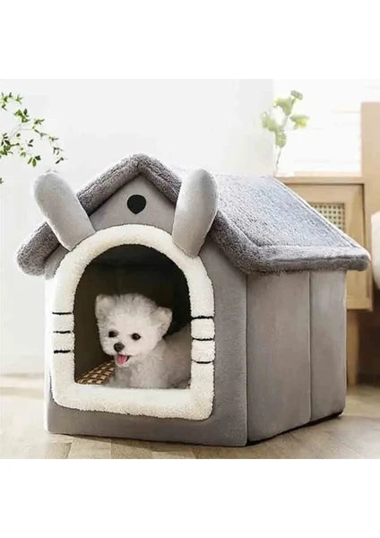 PatiYuvasi™ – Pastel Ev Şeklinde Kedi Evi 🏠🐾