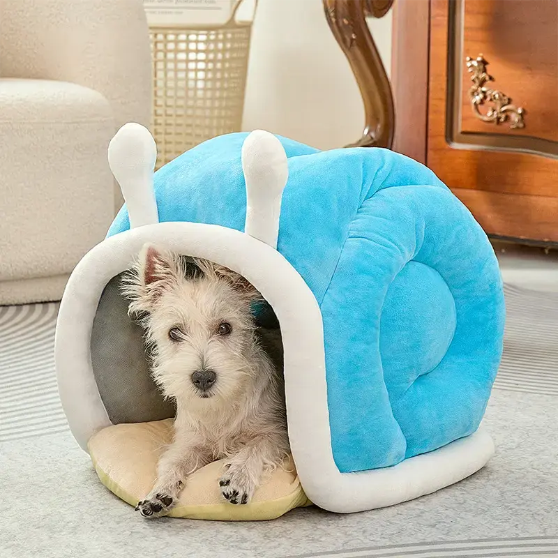 PatiYuvasi™ – Salyangoz Şeklinde Kedi Evi 🐌💙 patiyuvasi