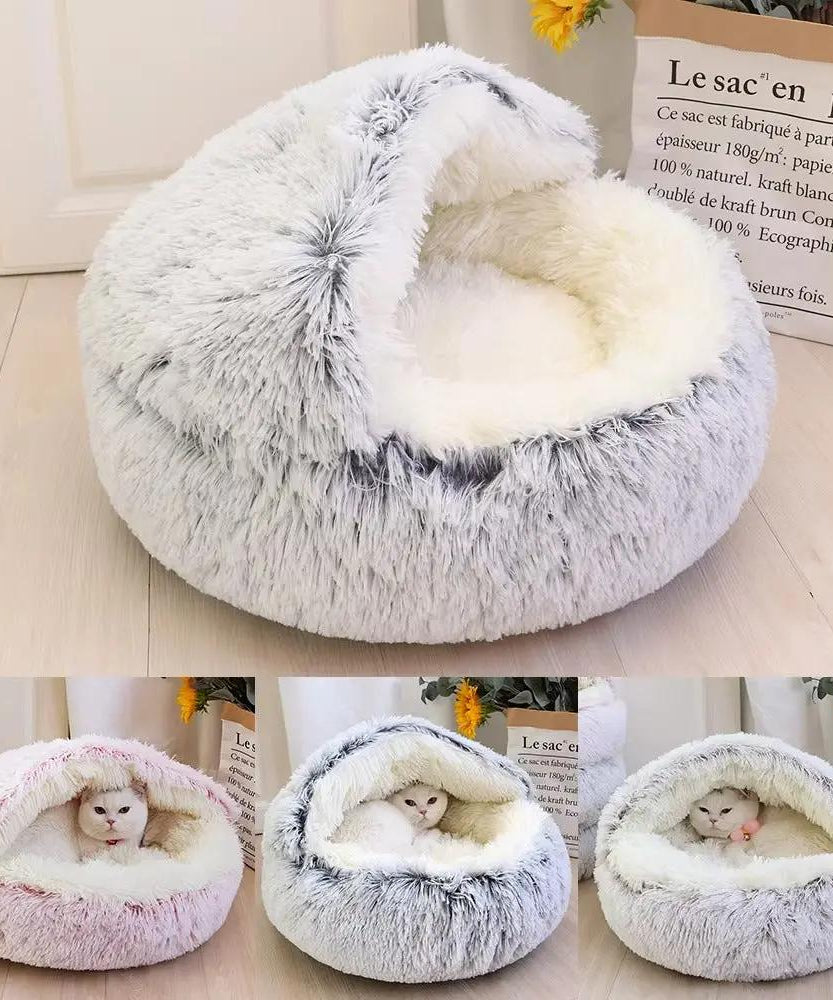 PatiYuvası™ Peluş Donut Kedi Yatağı patiyuvasi