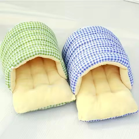 PatiYuvası™ Kapüşonlu Yumuşak Kedi Uyku Tulumu patiyuvasi