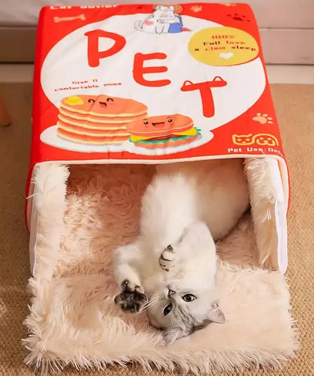 PatiYuvasi™ – SnackBox Kedi Evi 🍪🐾 patiyuvasi