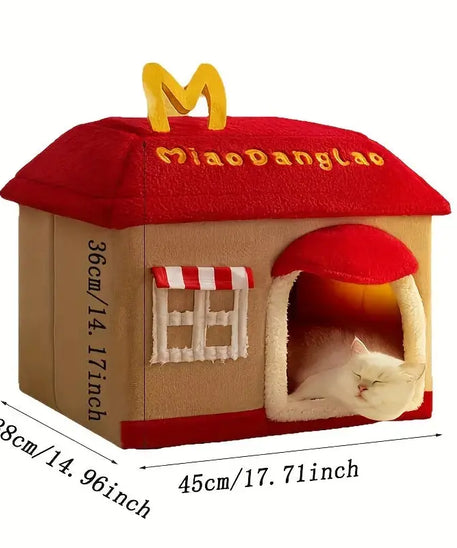 PatiYuvasi™ Miadanglao Sıcak Ev Kedi Yatağı patiyuvasi