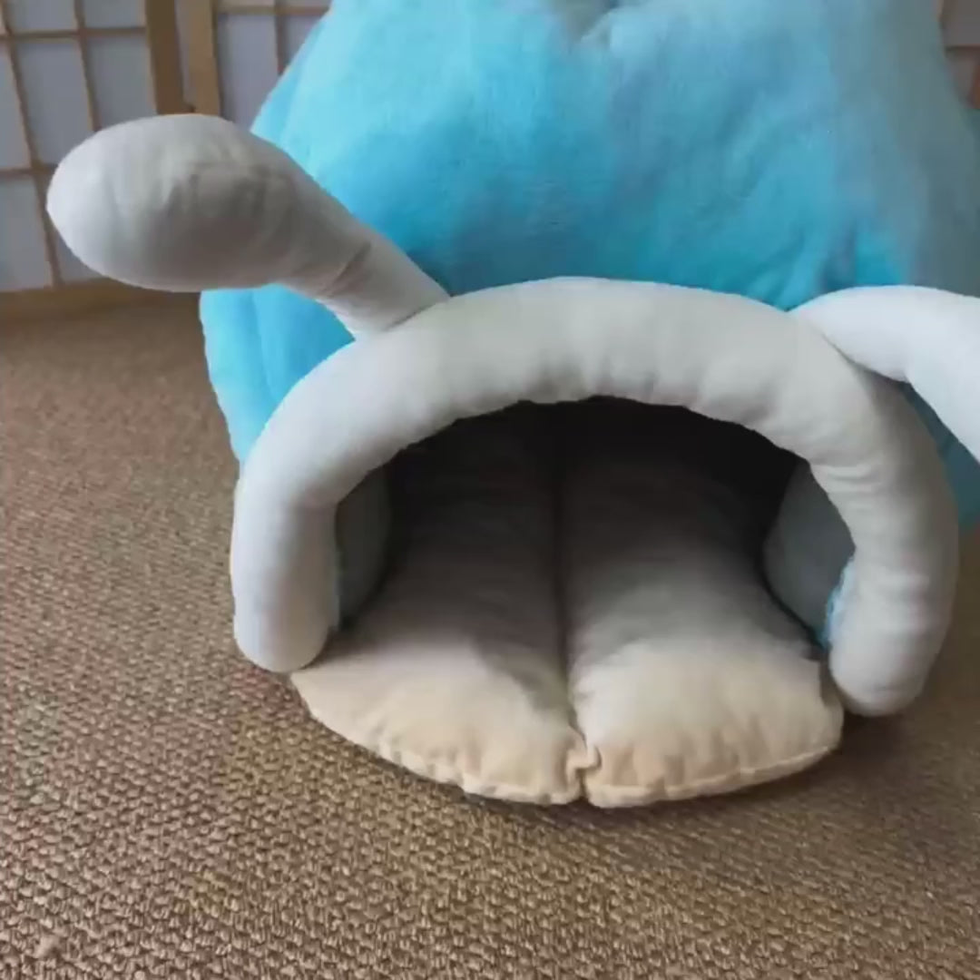 PatiYuvasi™ – Salyangoz Şeklinde Kedi Evi 🐌💙